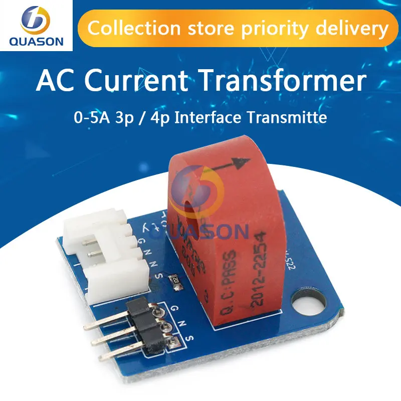 AC Sensing Current Sensor Module 05A Adjustable Relay Output Current