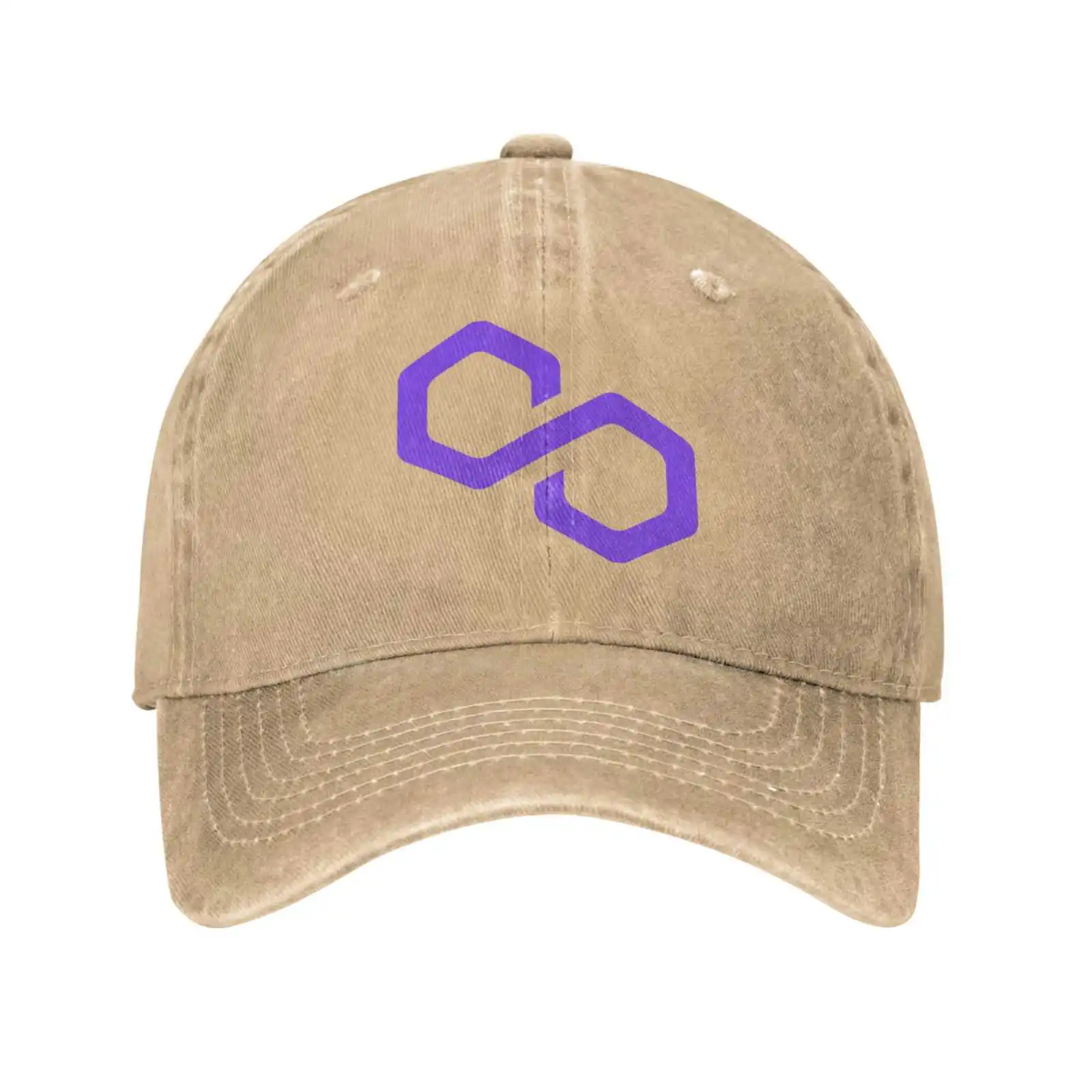 

Polygon (MATIC) Top Quality Logo Denim cap Baseball cap Knitted hat