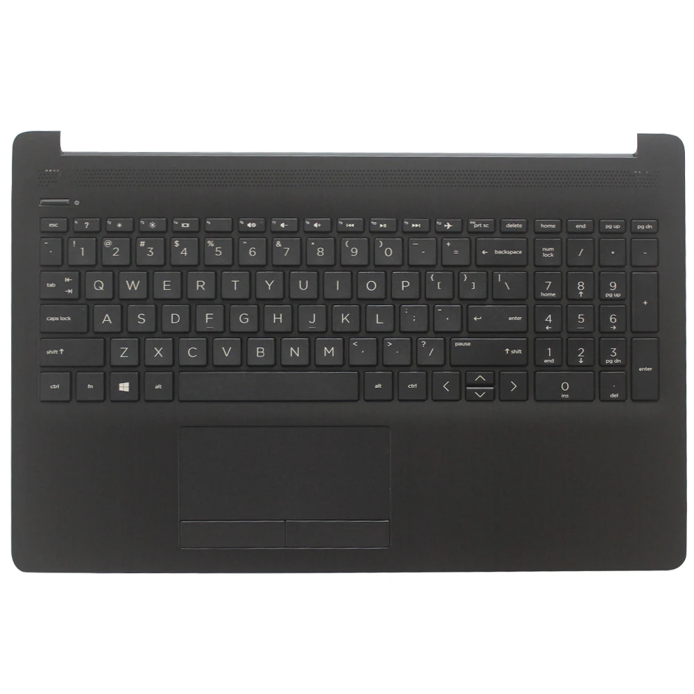 Teclado dos Eua com Palmrest Espanhol Russo Latim Touchpad para hp 15-da 15-db 15t-da 15t-db 250 255 g7 Tpn-c135 136 - Imagem 2