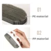 2Pcs Soft Bristle Cleaning Brush, Silicone Laundry Stain Brush, Small Household Washing Brush Scrub Brush, Comfort Grip 4