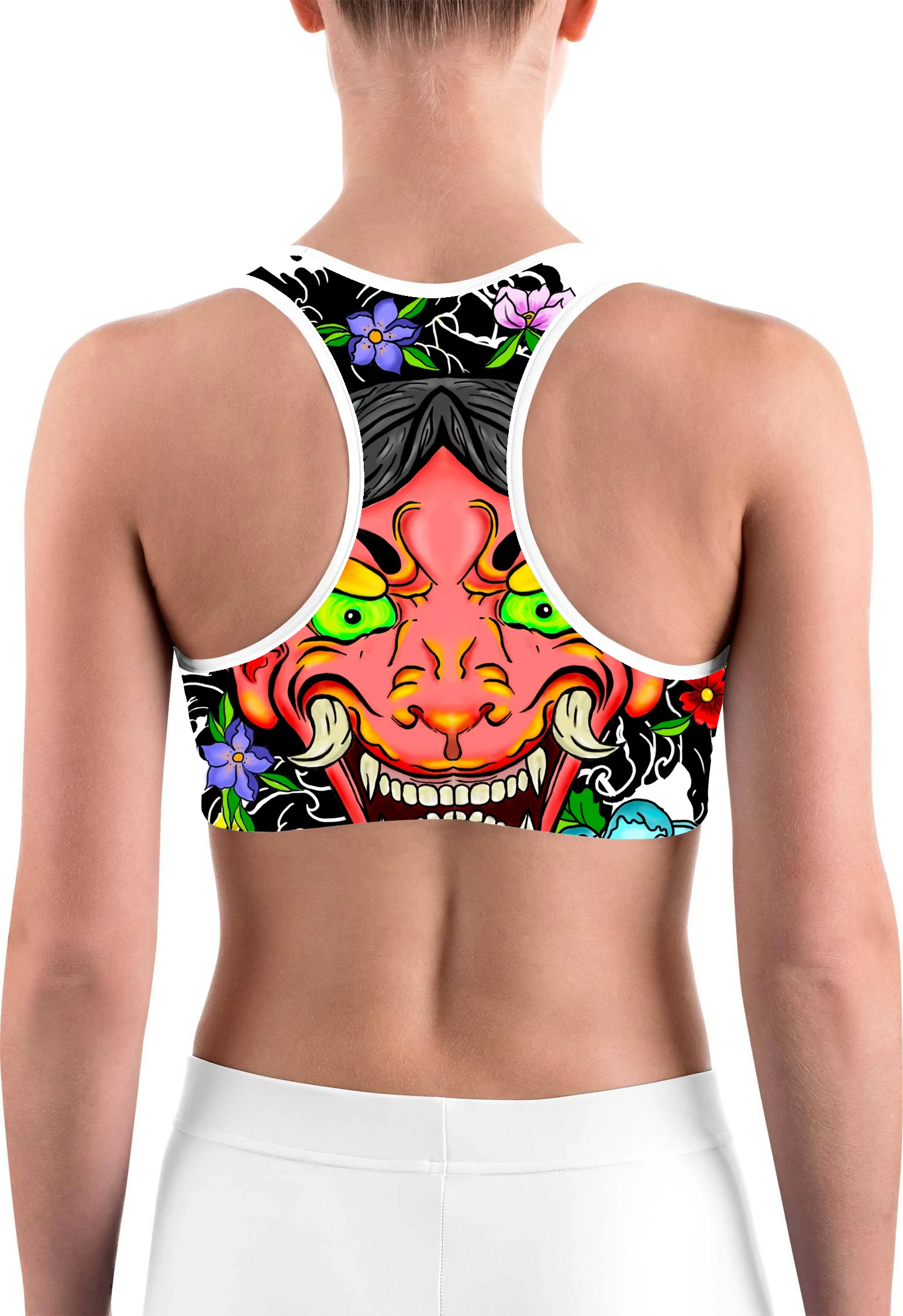 Muay Thai shorts Professional Sanda boxing set MMA adult match training mixed martial arts shorts Ladies printed sports bra