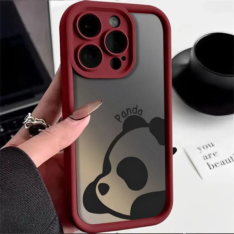 Lazy Panda Plain Multistep TPU Soft Phone Case