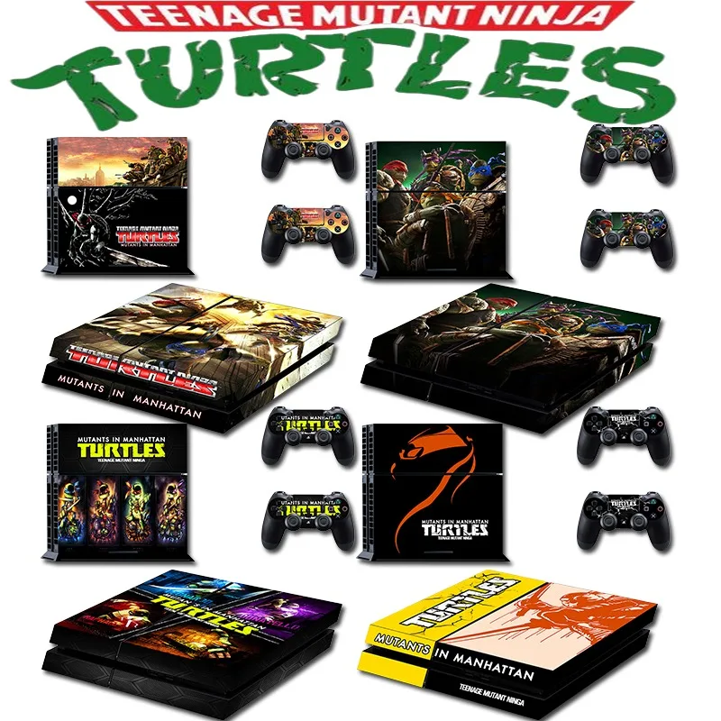 Adesivi Per Console Teenager Mutant Ninja Turtles Tmnt Per Console Ps4 Dazzle Stickers Adesivi Personalizzati Per Modelli Ps4 Più Vecchi