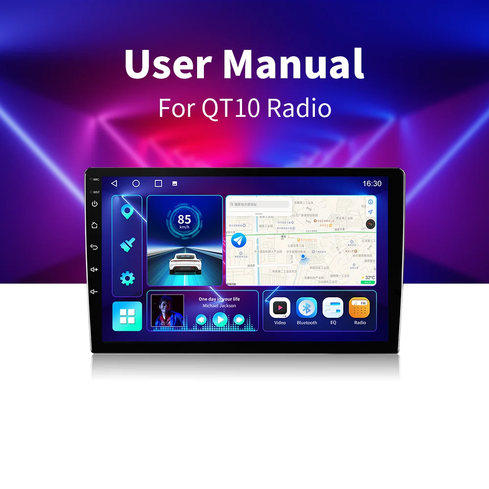 JUSTNAVI Универсальный QT10 радио