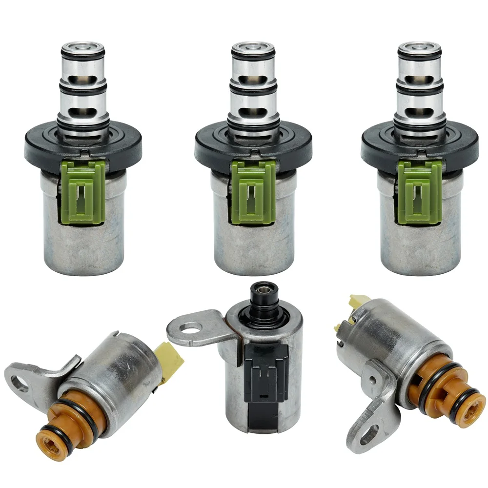 

6pcs OEM 4F27E Transmission Shift EPC PWM Solenoid Compatible with Mazda 2 3 5 6 CX-7 MPV