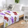 Cute Fnaf Pattern Throw Blanket Plaid on the sofa Sofas 5