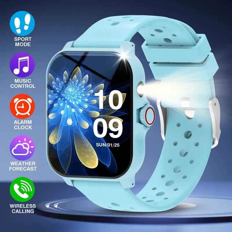 2026 New Smartwatch,Wireless Calling,Multiple Sports Modes,Sedentary Reminder, Calculator,Full Touch HD Screen,Custom Dial Wallpaper,For Android & Ios, Ideal As A Gift - Image 8