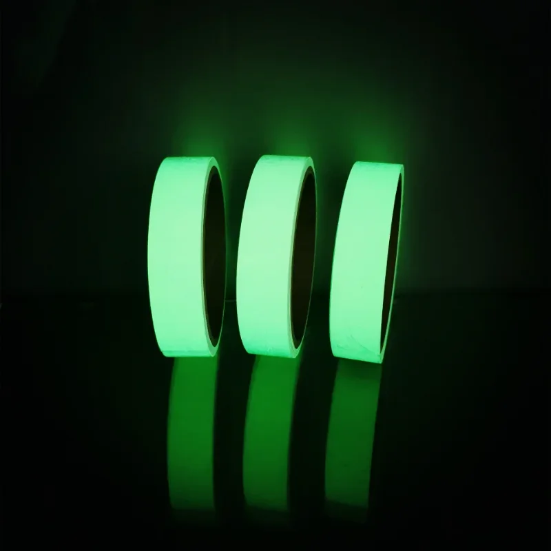 1 Roll Luminous Tape 118.11inchSelf-adhesive Tape Night Vision Glow In Dark Safety Warning Security Stage Tapes Stickers Home