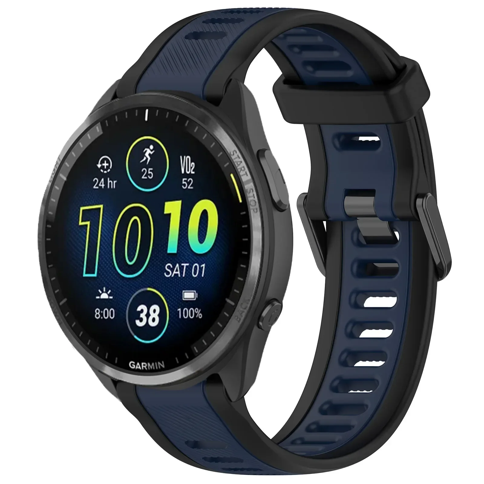 Premium Silicone Watch Strap - Versatile Band Bracelet in Multiple Sizes