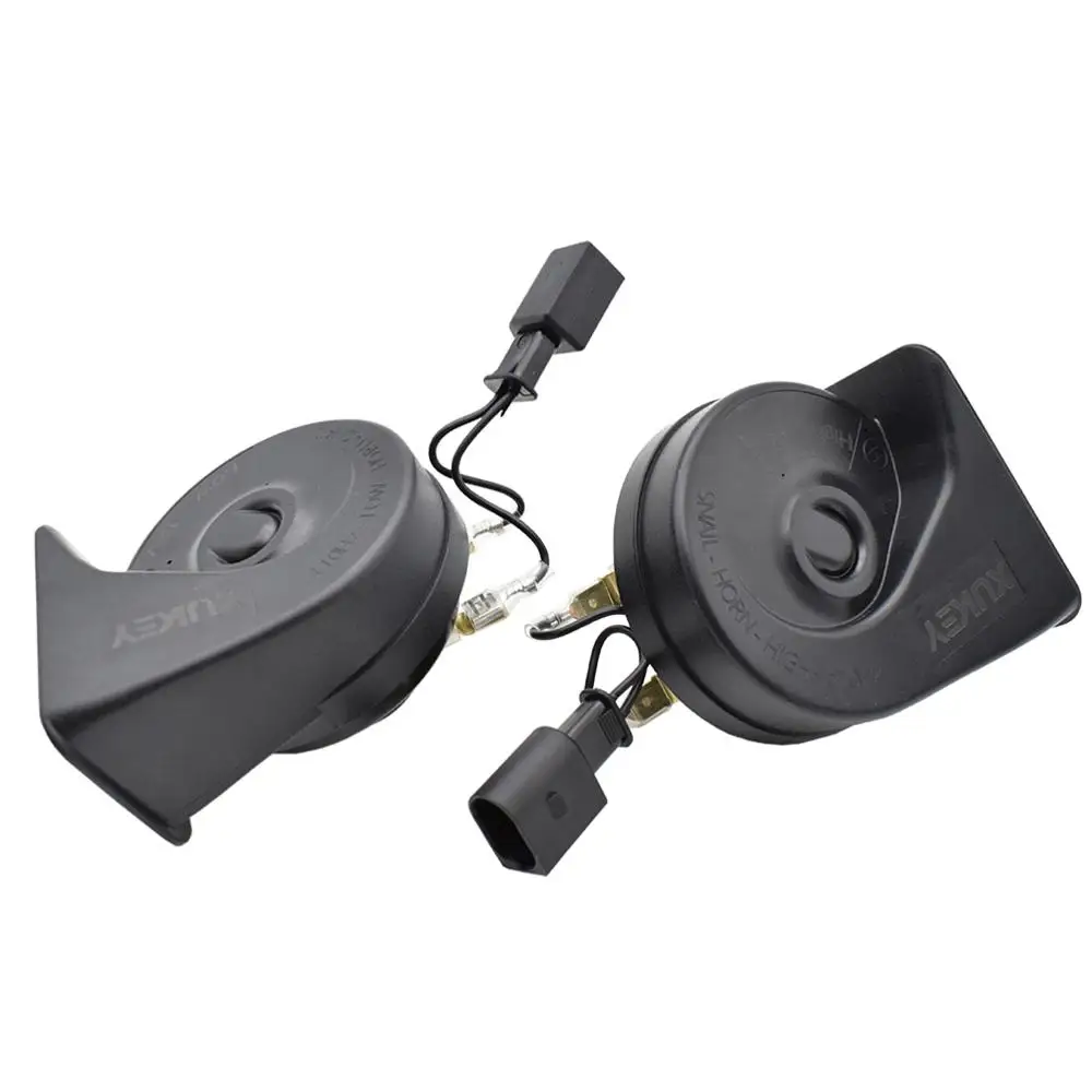 Car Snail Horn 12V 110-125db 410/510Hz High Low Pitch Waterproof Loud Auto Horns FOR VW TRANSPORTER T5 T6 2009-2Pcs/Set