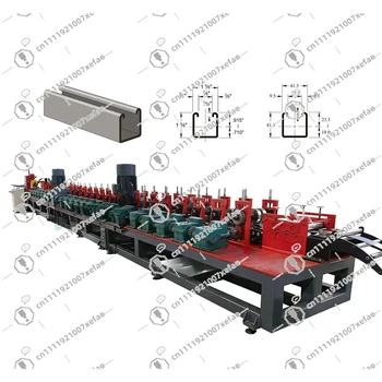 automatic steel groove solar panel mounting bracket roller forming machine production line