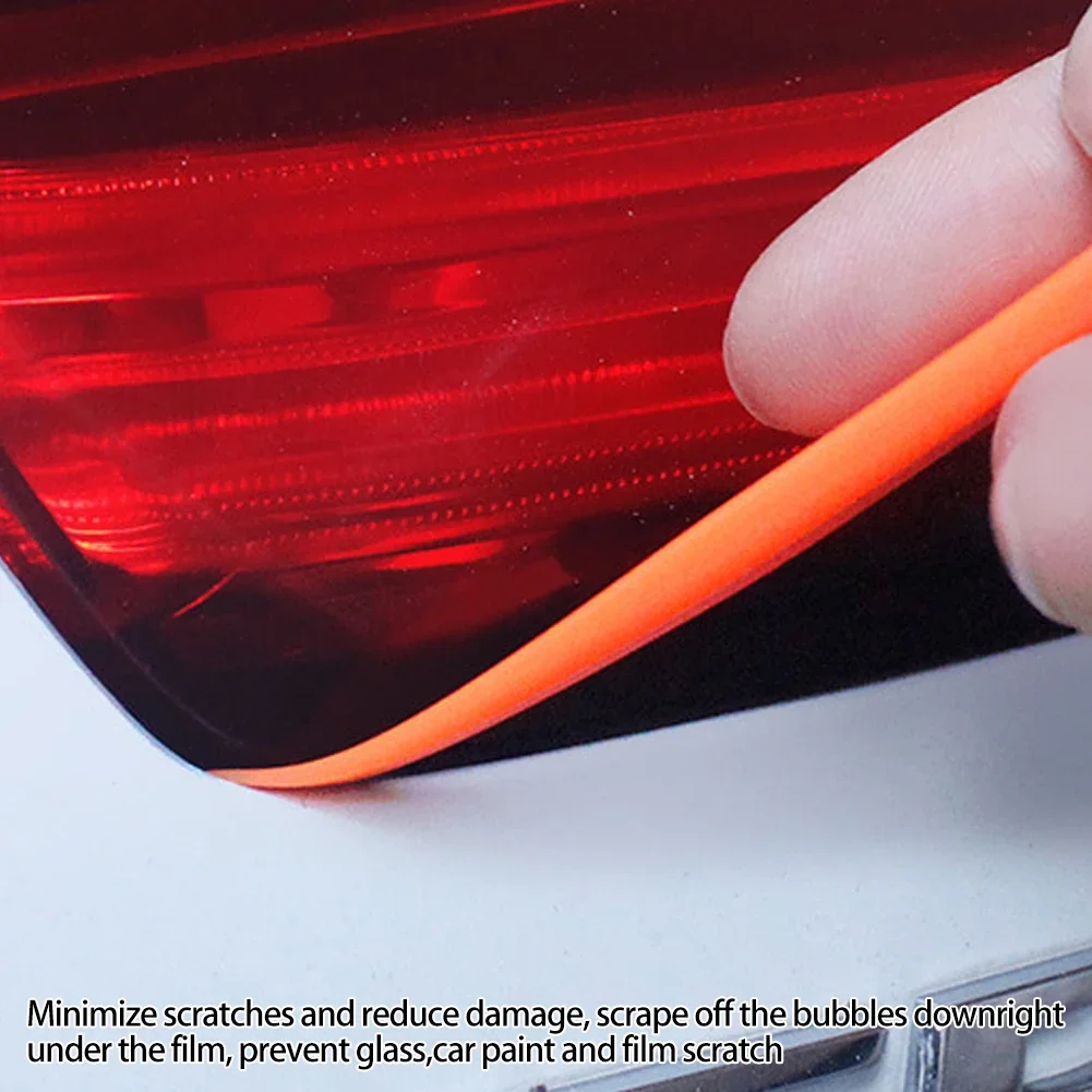 3Pcs Vinyl Car Wrap Tool Micro Stick Squeegee Window Tinting Kit Corner Scraper Curves Slot Tucking Tools Gap Film Cutter Car Wrapping Tools