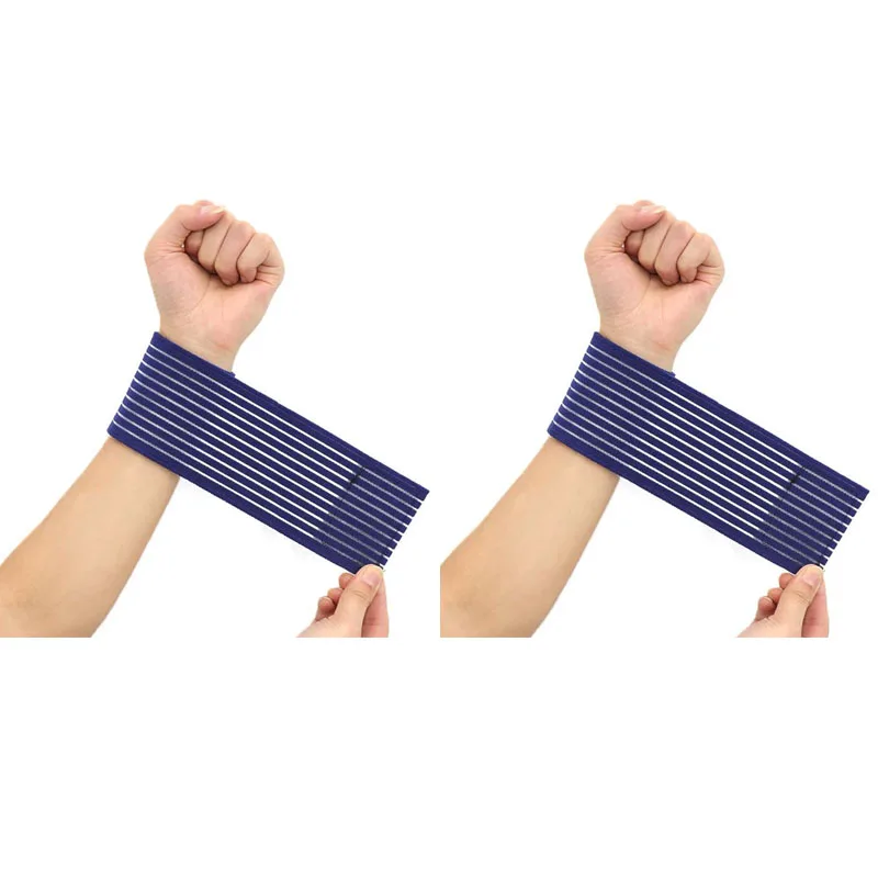 Adjustable Professional Sports Wrist Support Brace with Elastic Bandage - Enhanced Protection and Comfort