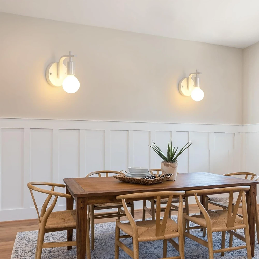 Applique murale installée dans un intérieur moderne