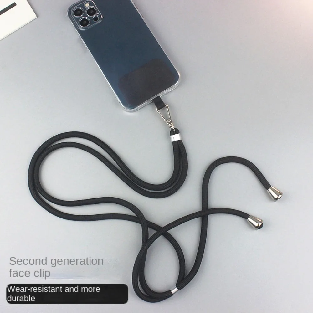 Detachable Adjustable Neck Cord with Universal Clip and Anti-Lost Strap