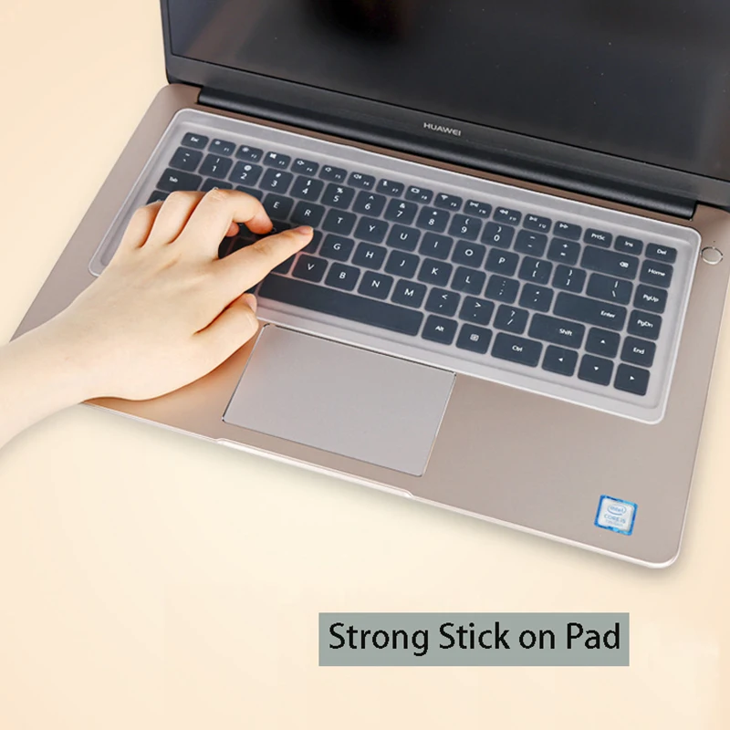 Keyboard Silicone Cover Keyboard Cover 2pcs Universal Keyboard Cover for 13-17 inch Laptop Notebook PC Keyboard Anti Dust Soft Silicone Protective Clear Film Guard