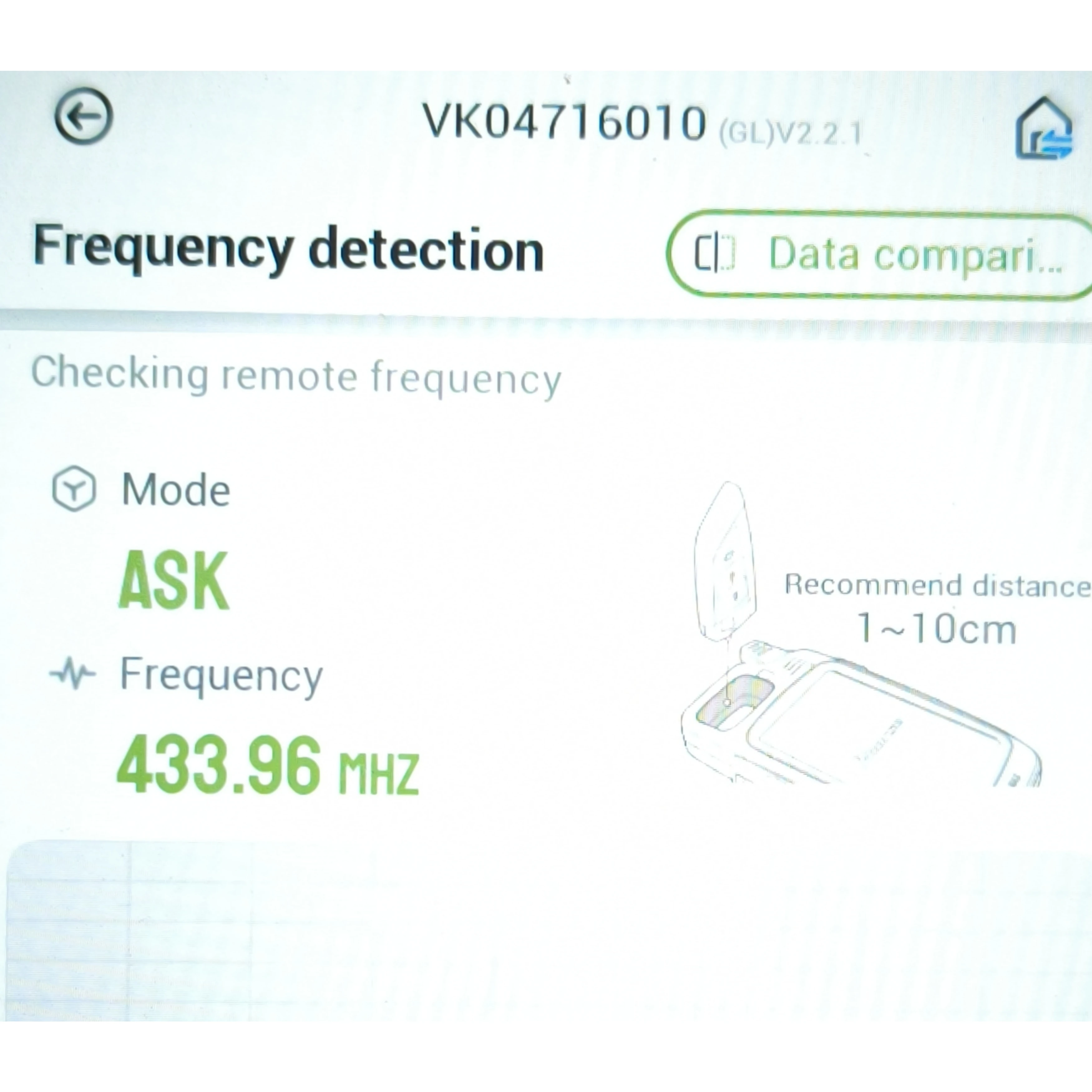 Algernon-keys Original Remote Smart Key 3 Button for Zxauto