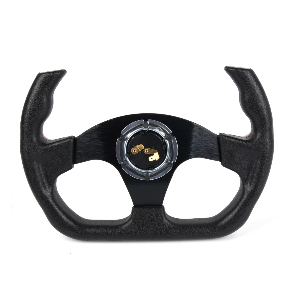 RASTP-12.8/325mm 레이싱 스티어링 휠 6볼트 멀티컬러 그래피티 패턴 심 드리프트 레이싱 스티어링 휠 D형 STW046