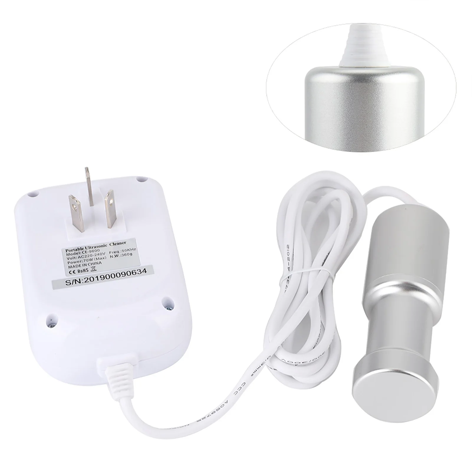 Jewelry Cleaning Machine Portable Ultrasonic Fruits Eyeglass Cleaner Necklace Jewelry Cleaning Machine Ultrasonic Fruits Cleaner 5