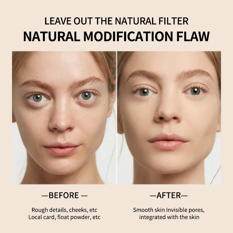 Surprised Foundation Mushroom Head Air Cushion CC Cream Waterproof Brighten Foundation Cream Women Base Makeup Face Korean cushion foundation