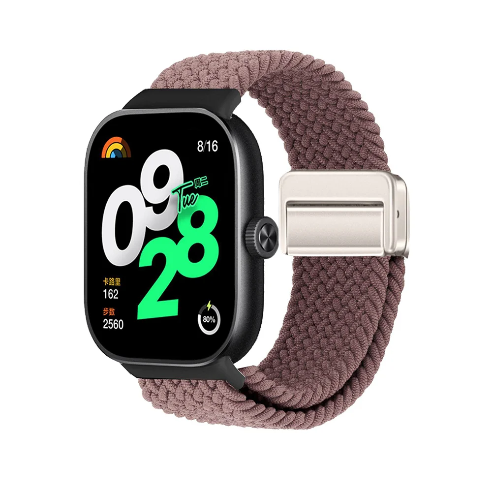 Comfortable Stretchable Braided Magnetic Watch Strap