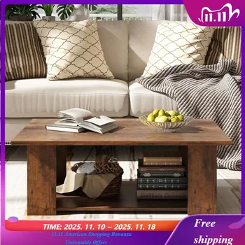 Modern 2-Tier Coffee Table 1