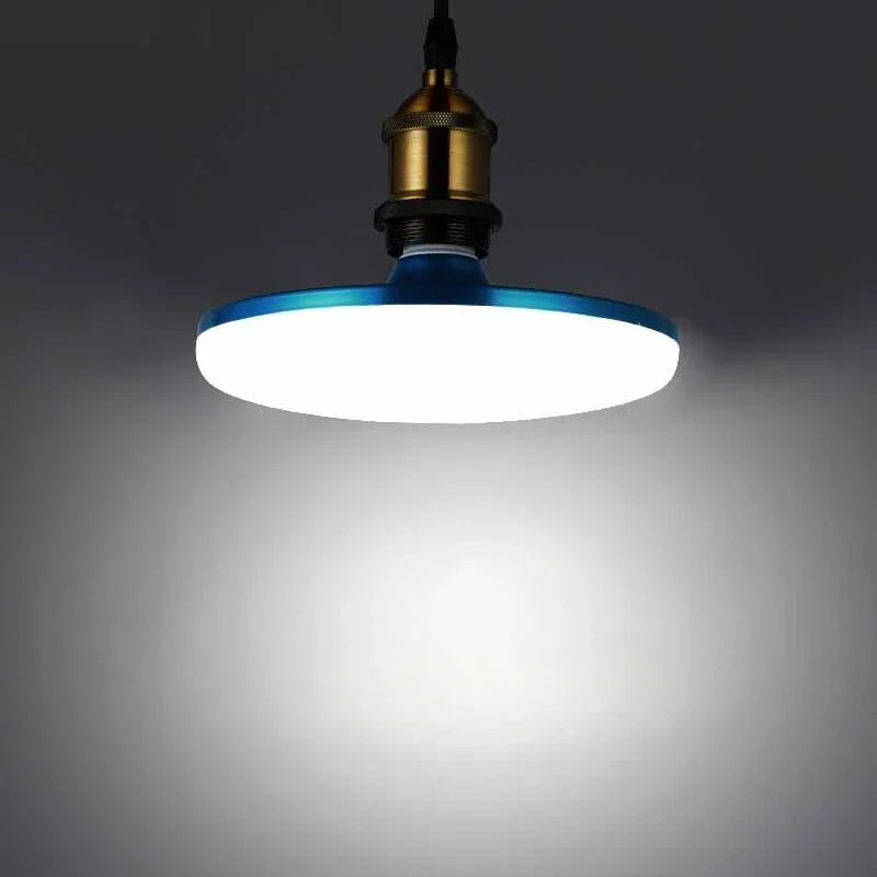 가정용 조명용 LED 전구, 따뜻한 차가운 흰색 UFO 램프, E27, 220V, 12W, 20W, 30W, 40W, 50W, 60W, 80W, 100W