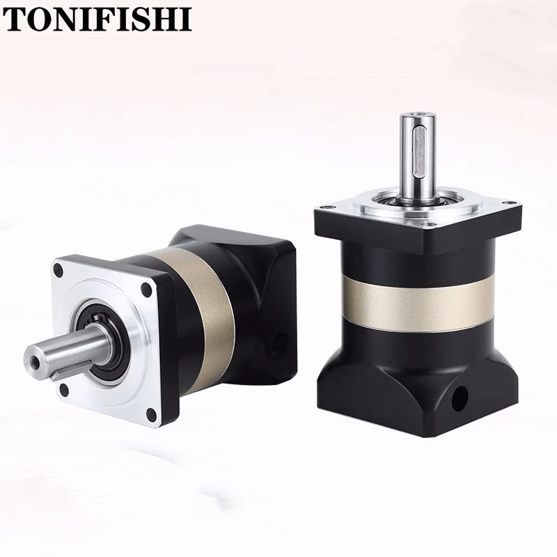 1PCS 헬리컬 정밀 유성 감속기 PFX60-L1 400W 750W 서보 스테퍼 모터 기어 드라이브 수직 감속기 PFX120-L2