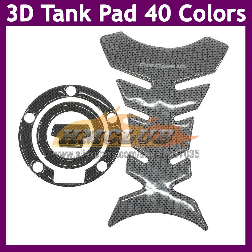 Carbon Fiber Gas Tank Pad For YAMAHA FJR1300 01 02 03 04 05 2005 FJR 1300 2001 2002 2003 2004 2005 3D Tank Cap Protector sticker