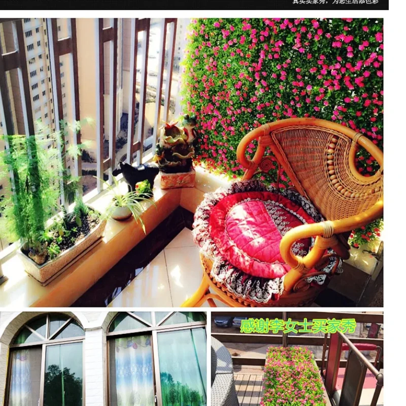รูปสินค้า หญ้าเทียมตกแต่งสวน 40x60 ซม. สวยสมจริง