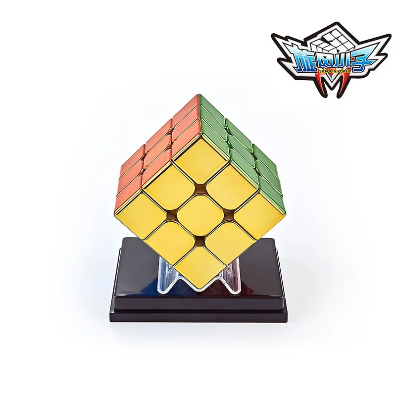 Ciclone Meninos 2x2Plating Original Cubo Magnético de Velocidade 3x3x3 2x2  Espelho Reflexivo Stickerless Cubo Mágico Cubo Brilhante Personalizado