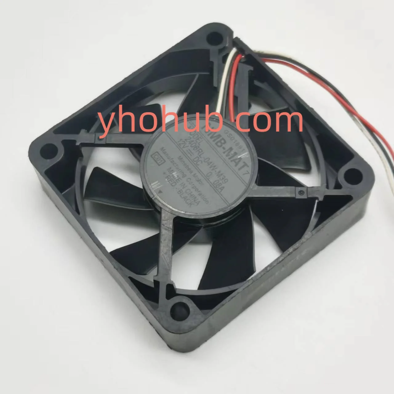 

NMB-MAT 2406RL-04W-M39 C01 DC 12V 0.08A 60x60x15 мм вентилятор охлаждения сервера