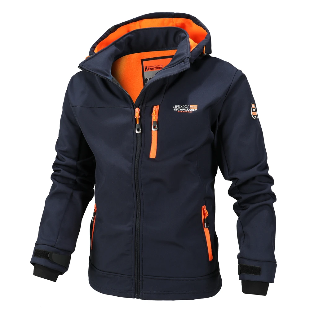 Giacca Tattica Softshell Uomo – Impermeabile E Antivento, Con Cappuccio E Multi Tasche, Per Inverno