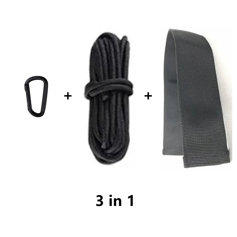 Outdoor camping hammock tie rope knot wear-resistant portable hanging webbing hammock tie tree protection rope sleeve 5