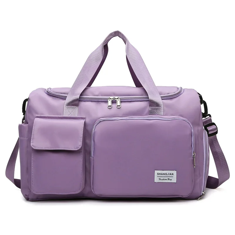 Outdoor Waterproof Travel Bag Luggage Handbag Women Shoulder Bag Nylon Sports Gym Female Crossbody Large Capacity