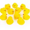 10pcs Preschool Bath Toys Mini Rubber Ducks Squeak Float Ducks Baby Bathtub Shower Toy Gift for Toddlers Kids Boys Girl Birthday 1