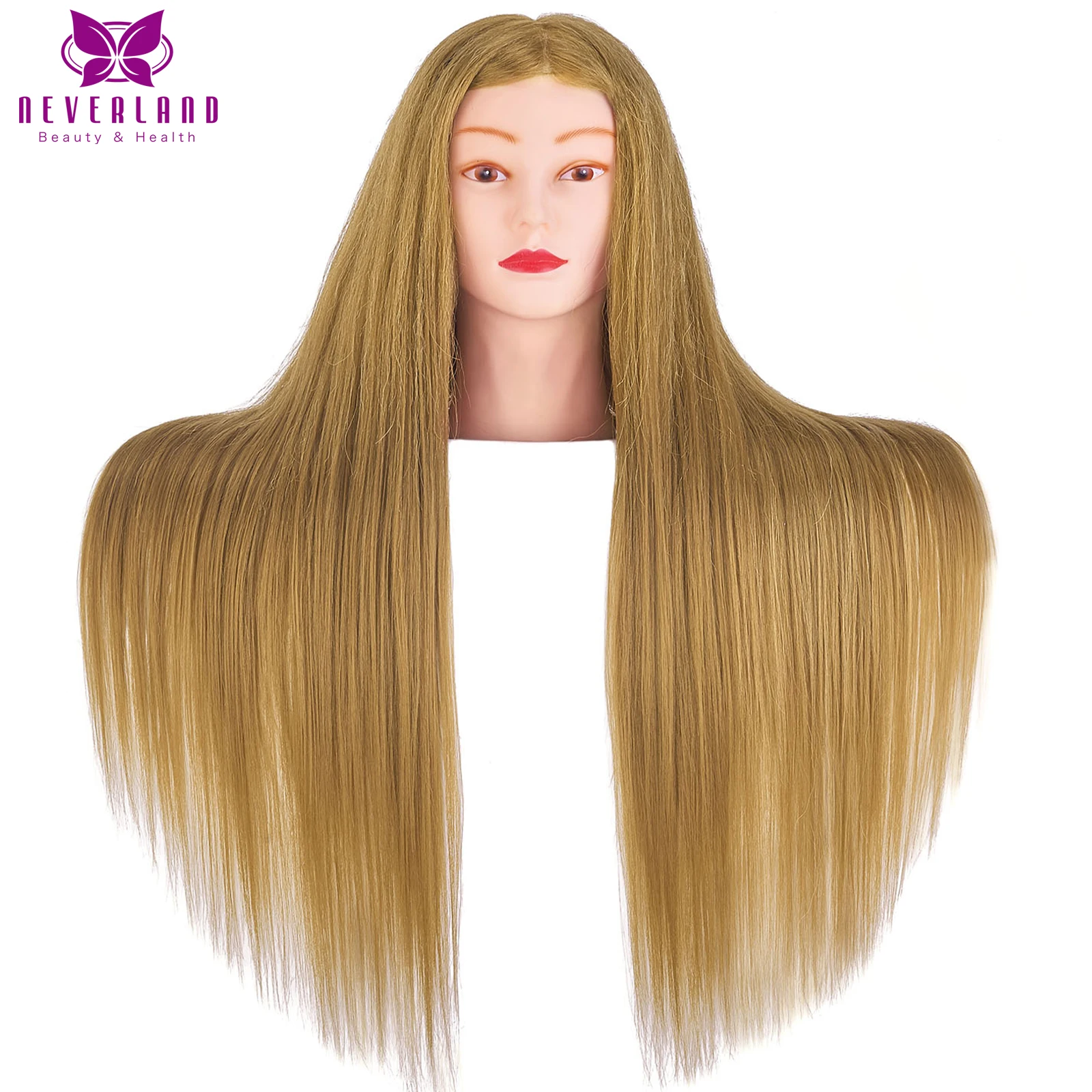 

Mannequin Woman Wig Head Hairstyle Styling Doll Head Hairdressers Practicing Braiding Dummy Head for Wig Training Head Kit