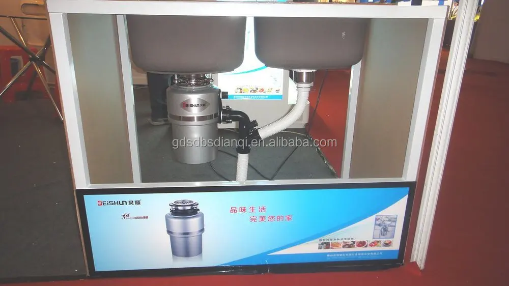 High demand Food Waste Disposer kitchen sink crusher with CE Rohs 3/4 HP FWD 1200ml 6