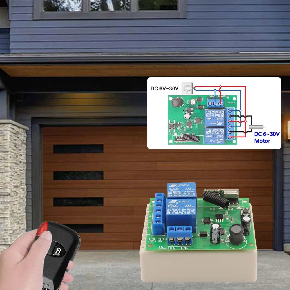 wenqia rf sem fio interruptor de controle remoto 01