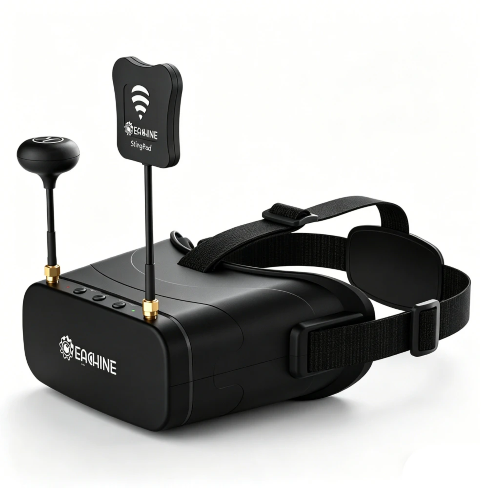 Eachine EV800DM FPV Goggles 5.8GHz 40CH DVR Diversity Receiver