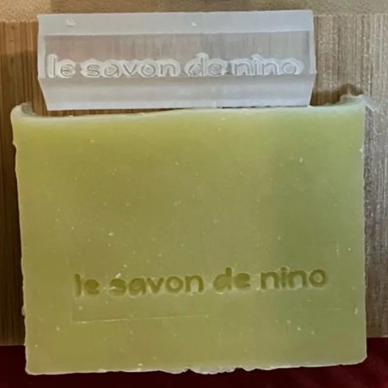 Name Stamp Set Made Soap Personalized Embosser