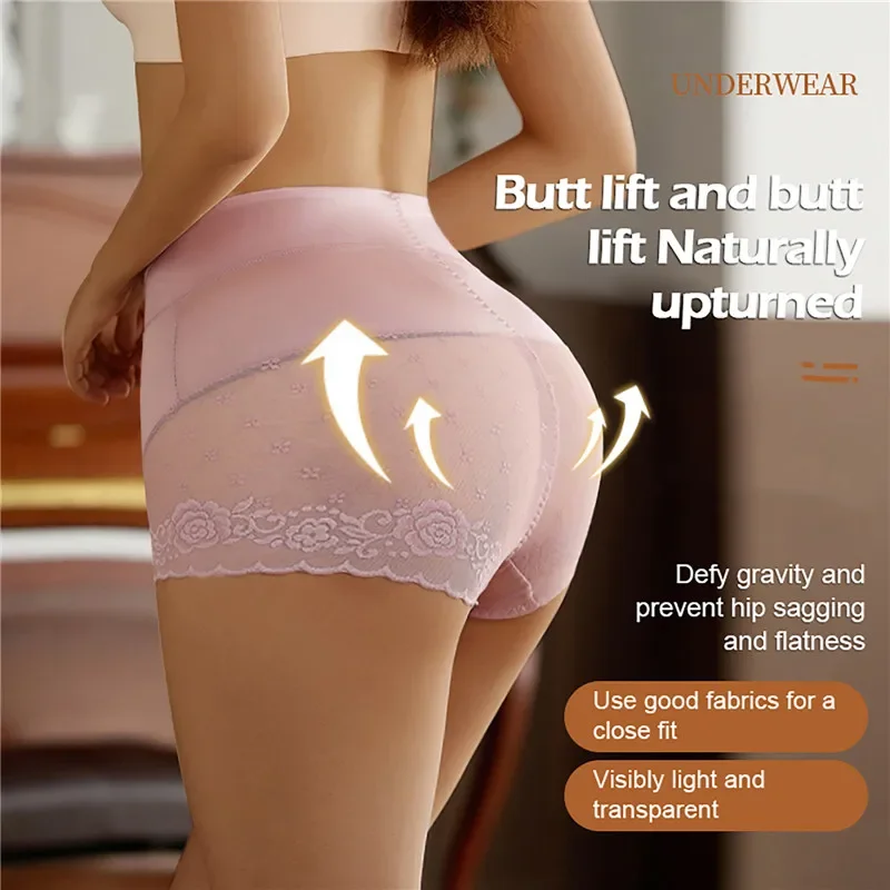 Women Panties Women Slimming Panties High Waist Tummy Control Briefs Female Trainer Shaping Underpants Butt Lift Shapewear Underwear Lingerie