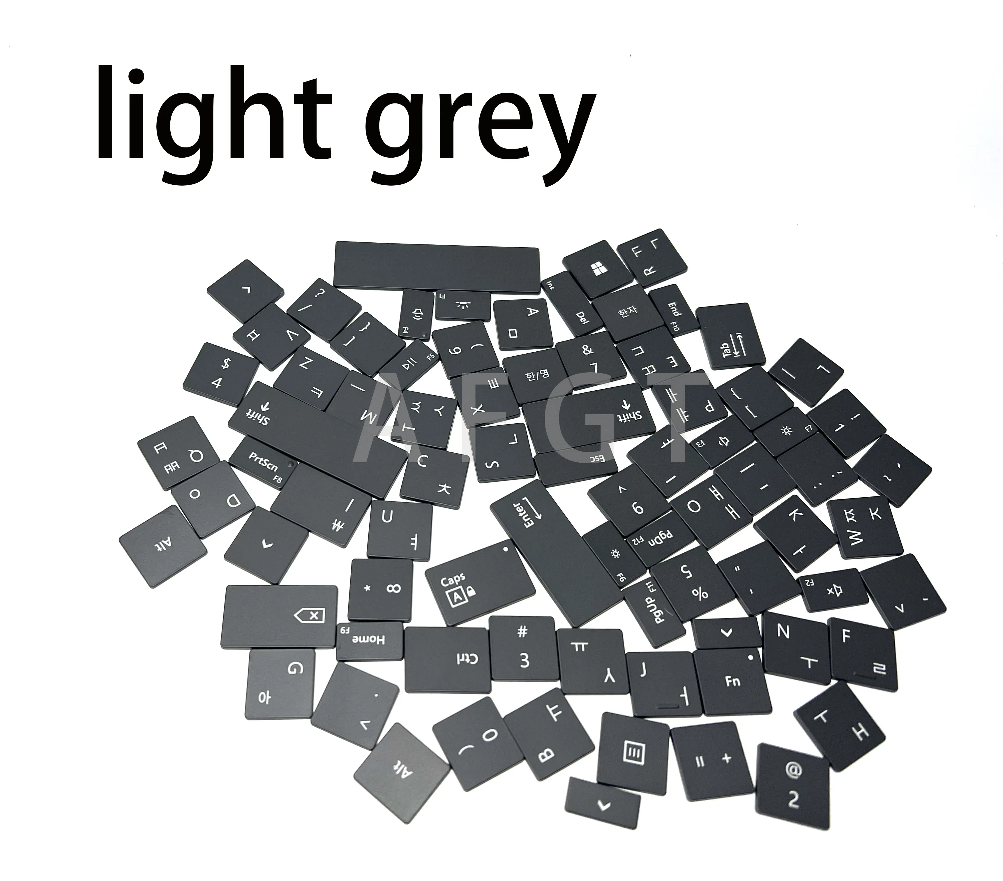 Original For Surface Pro8 ProX Key Cap Keyboard Cap 1983 1876 Complete Set Of Keycaps Black Grey Blue Red Korean
