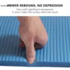 60x25cm Yoga Mat 15mm Home Fitness Mat For Yoga Pilates Flat Support Belly Roll Sports Portable Indoor Outdoor Sports Equipments 2