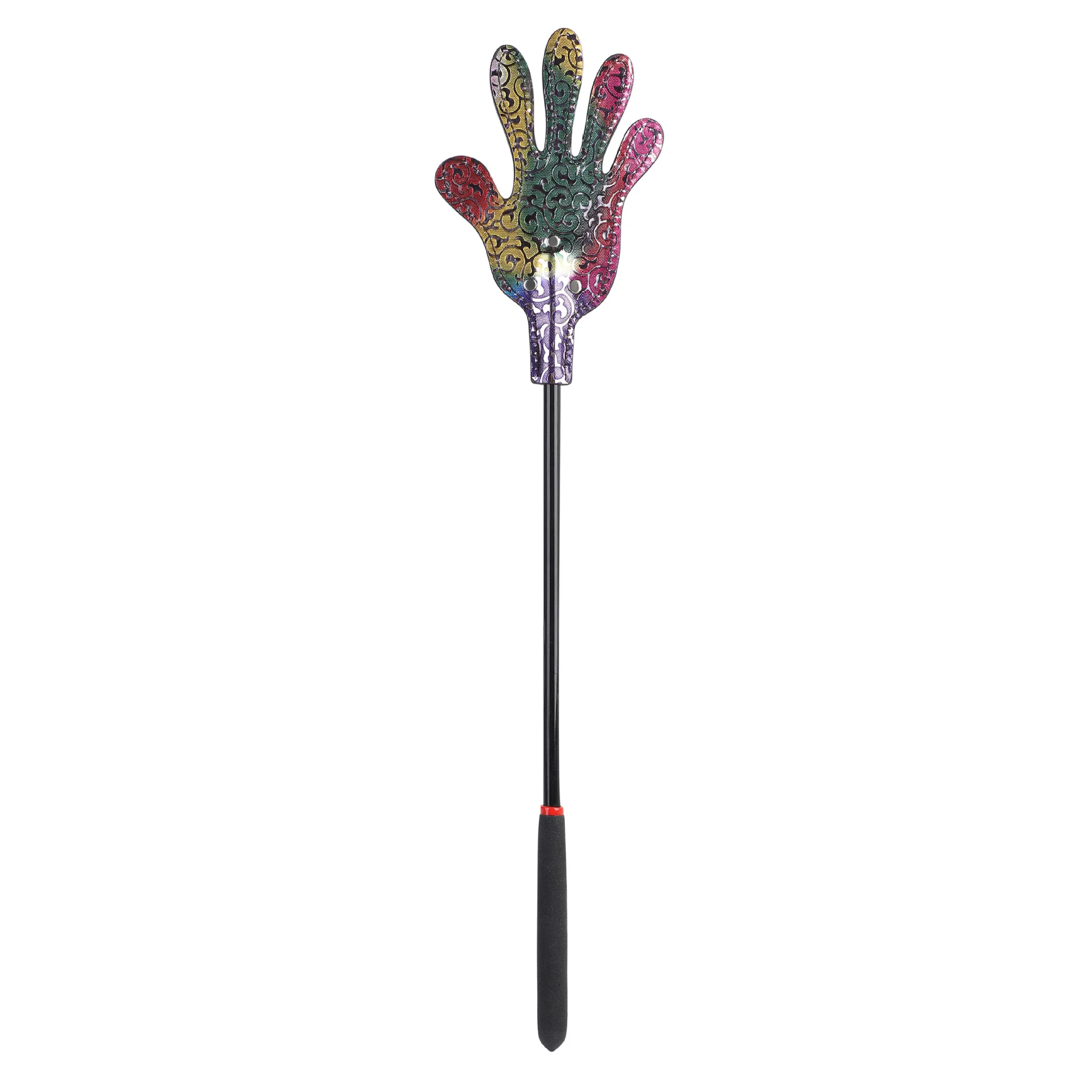 45CM Palm Shape PU Leather Spanking Paddle Slapper Horse Whip for Horse Training Crop Equestrian Bat Paddles