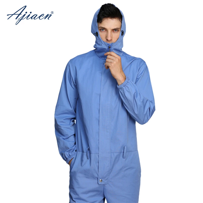 Ajiacn Genuine electromagnetic radiation protective workwear suit Electric welding argon arc welding anti-radiation coverall