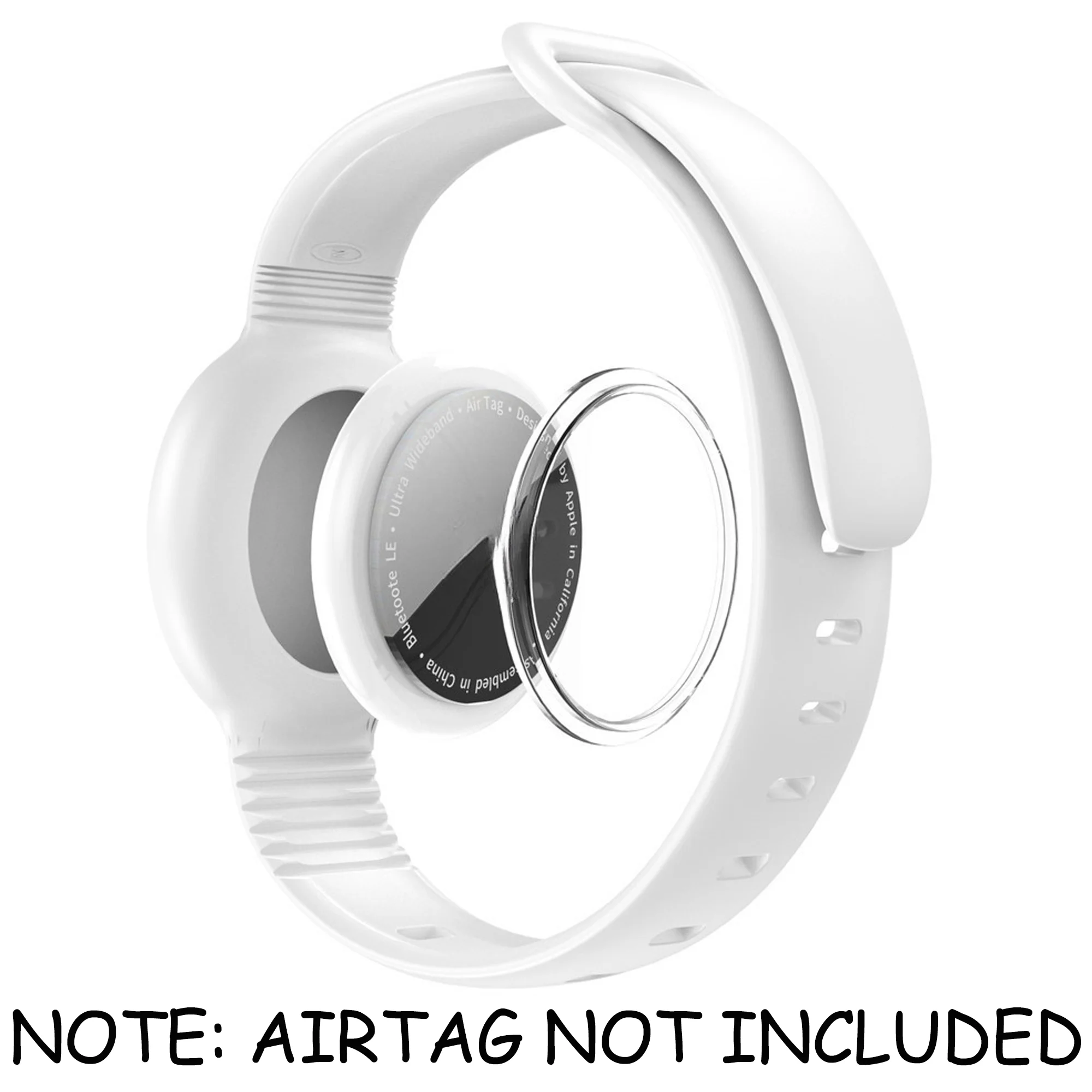Eye-Catching Adjustable Airtag Necklace with Waterproof Silicone Holder