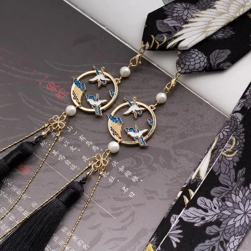 Haarschmuck Bogen Kopfschmuck Weihnachts geschenk Original Hanfu Zubehör Band antike Haarband Super Fee Bündel Hanfu Haarband – Detail 33