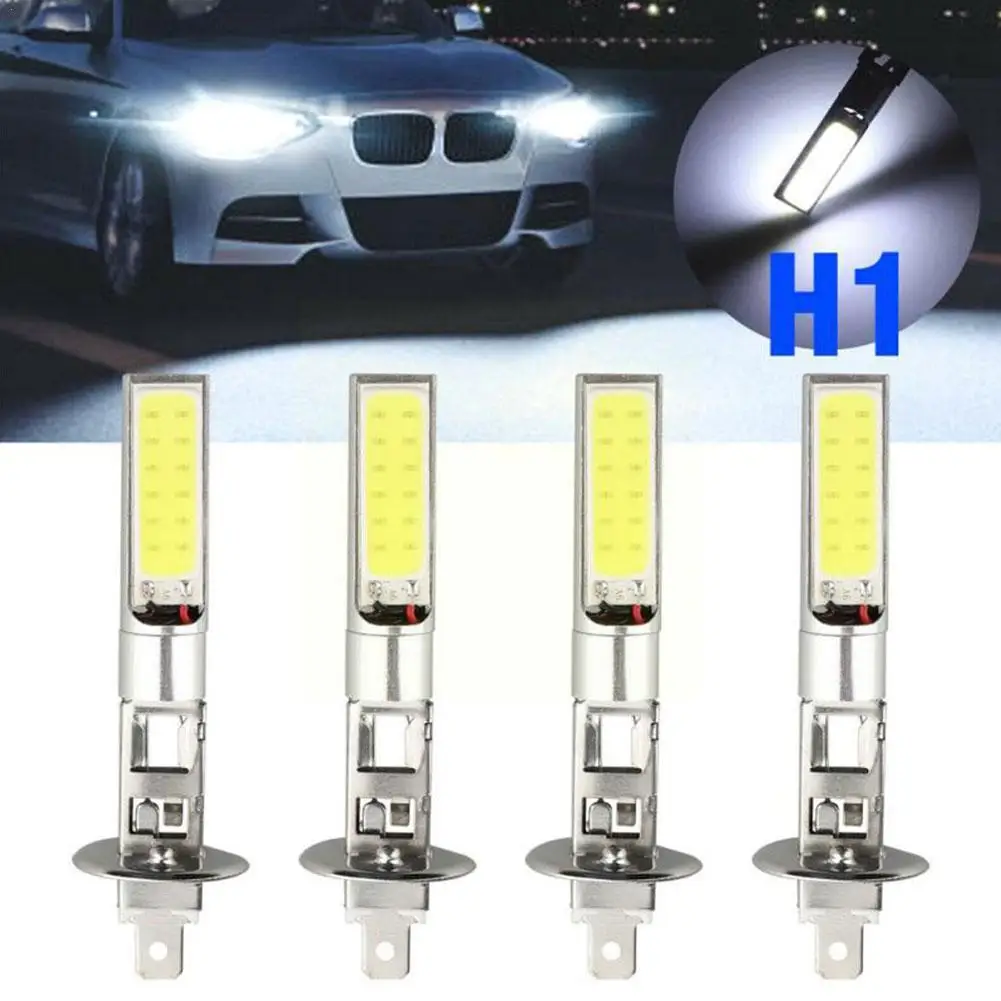 

Bulbs Car Headlight Superbright Universal H1 Durable Interior Accessories Led Lamp Lights Car Vehicle Headlight Led N1U8
