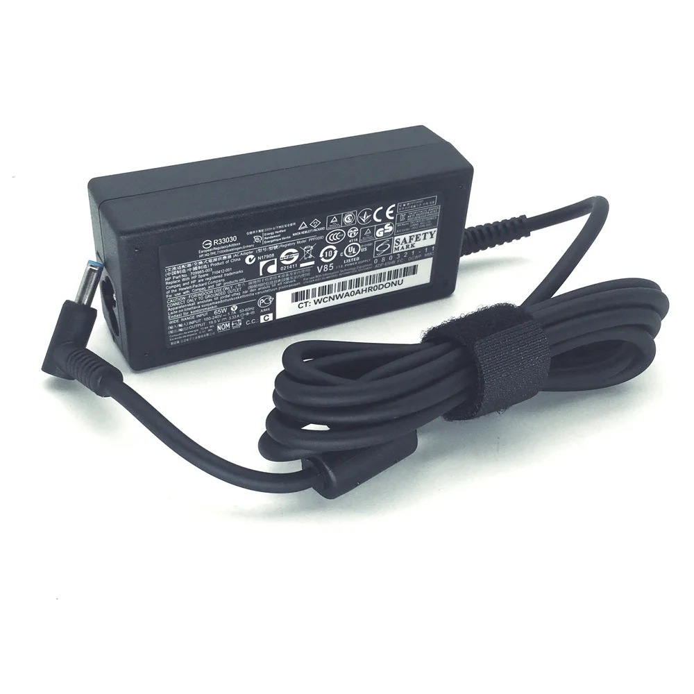 HP 파빌리온 x360 14 15 17, 엔비 13 15 X360, 엘리트북 840 G5 19.5V 3.33A 노트북용  65W 노트북 충전기